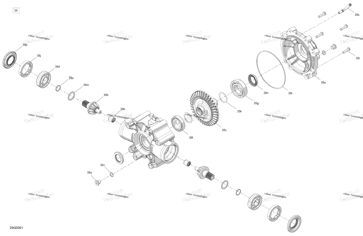 Drive - Middle Drive Unit