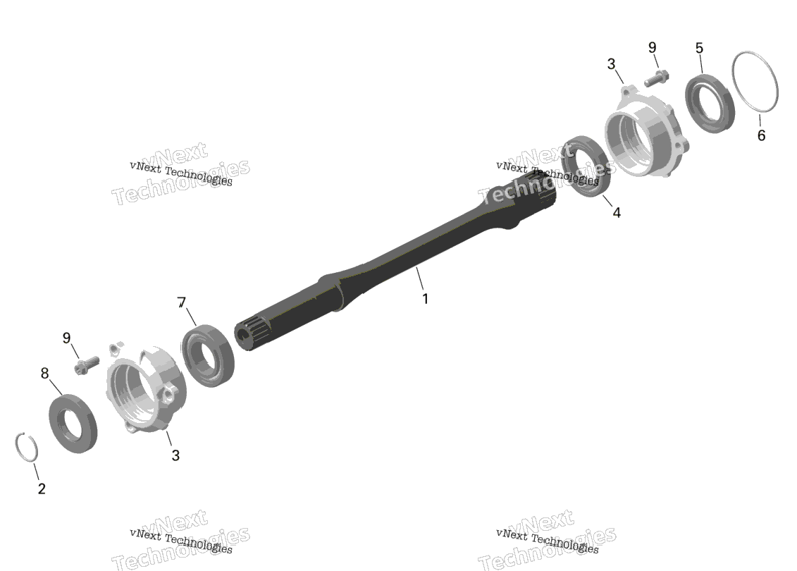 Rotax - Drive Shaft