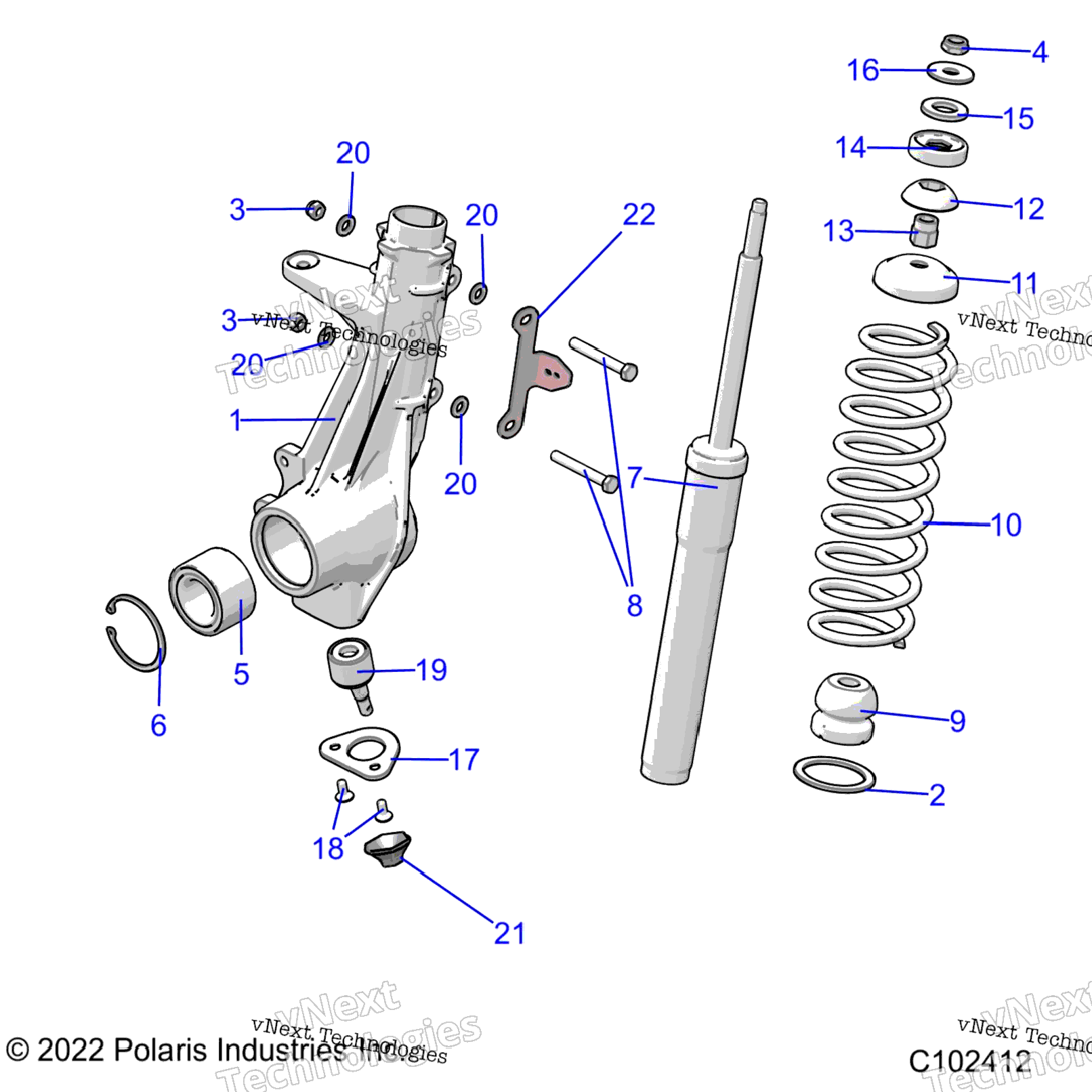 Suspension, Front Strut