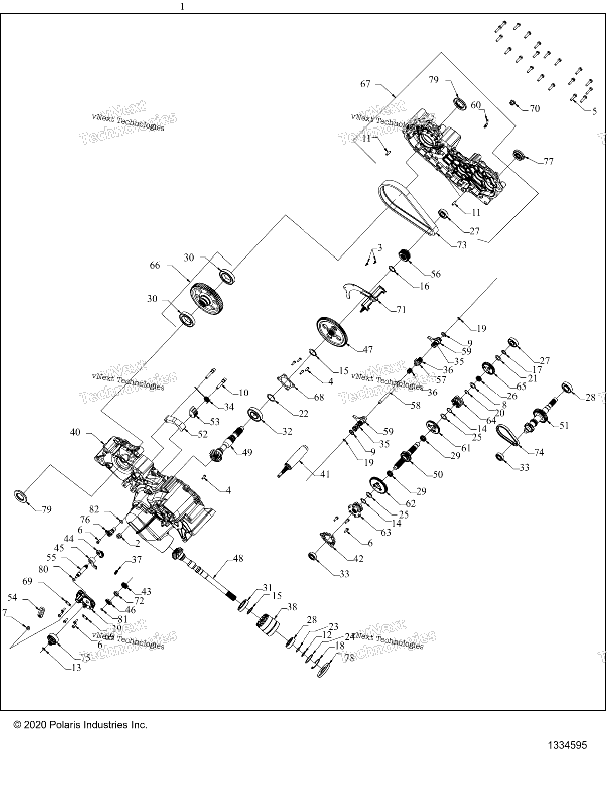 Drive Train, Main Gearcase