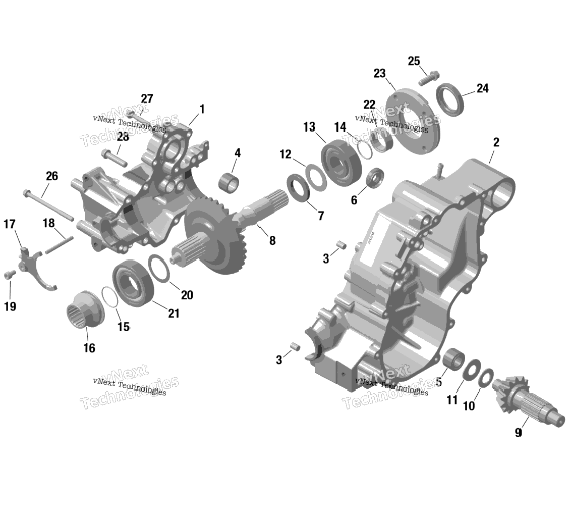 Rotax - Gearbox 1