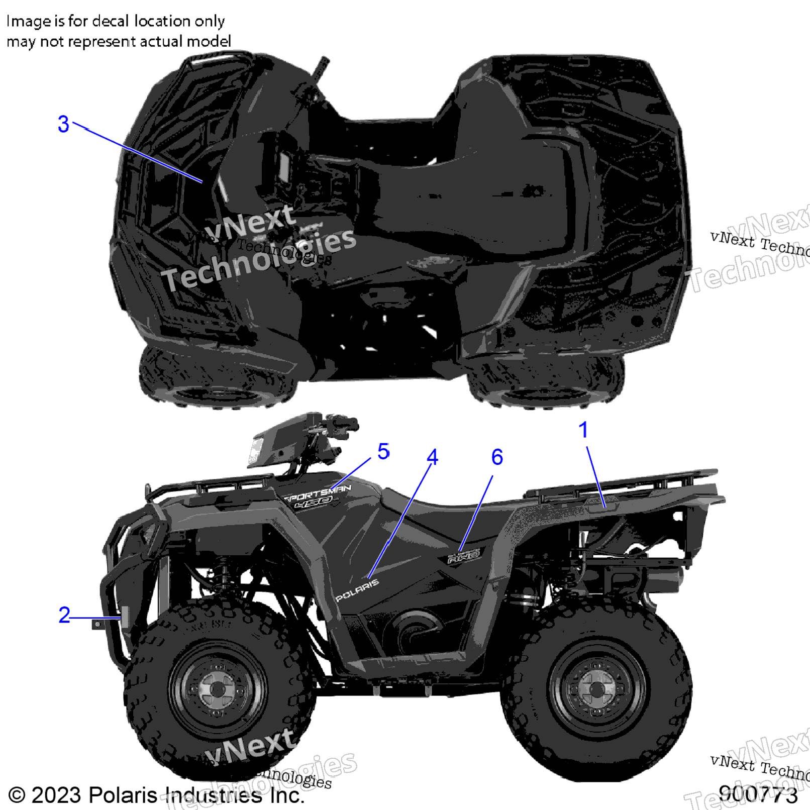 Body, Decals Graphic