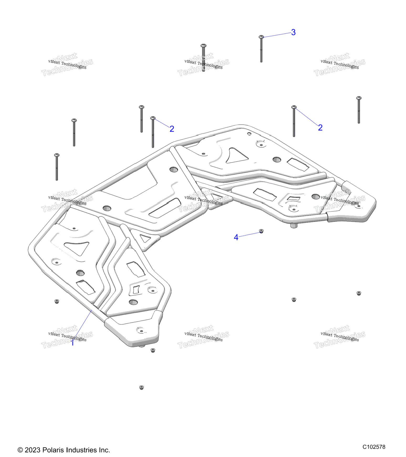 Body, Rear Rack Utility