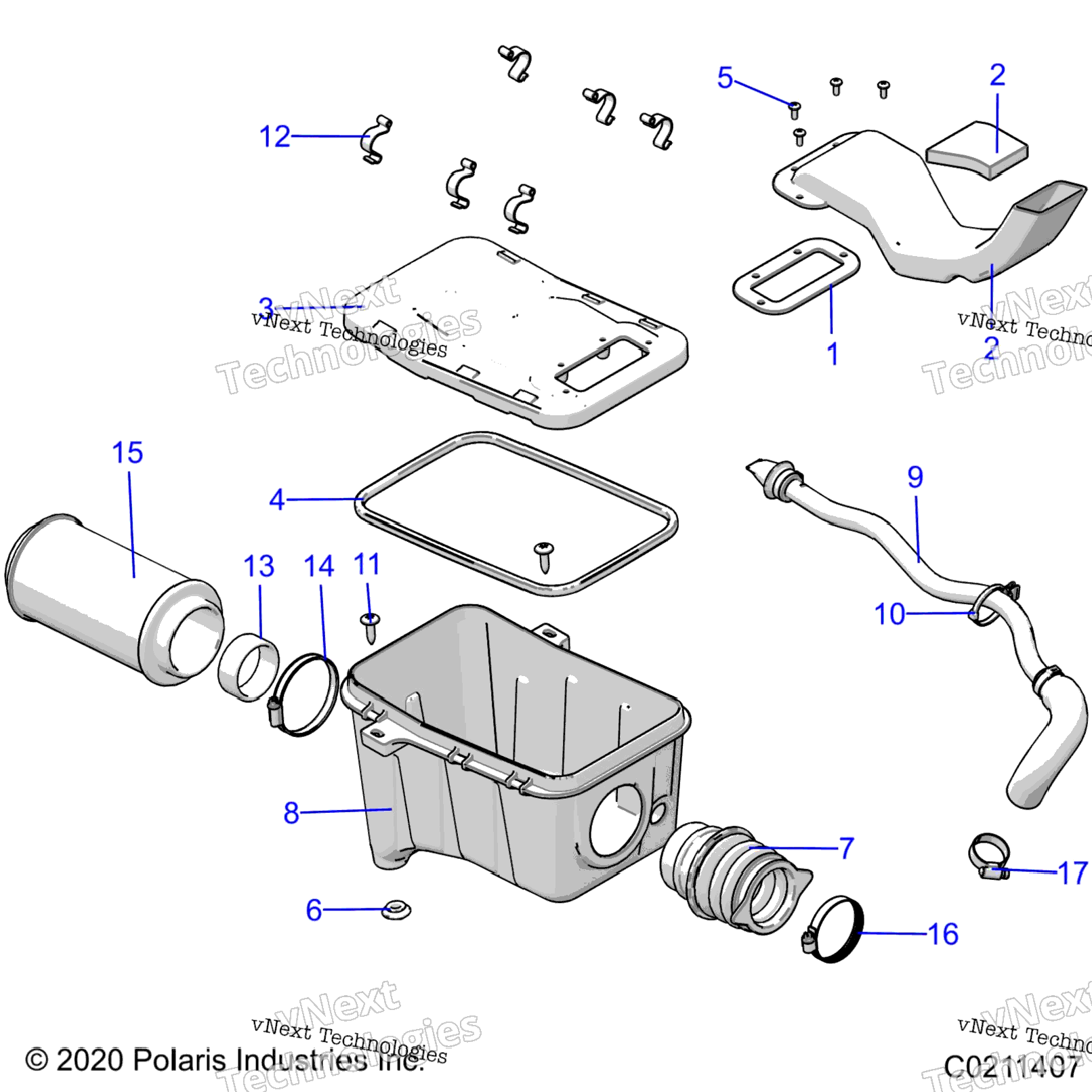 Engine, Air Intake System