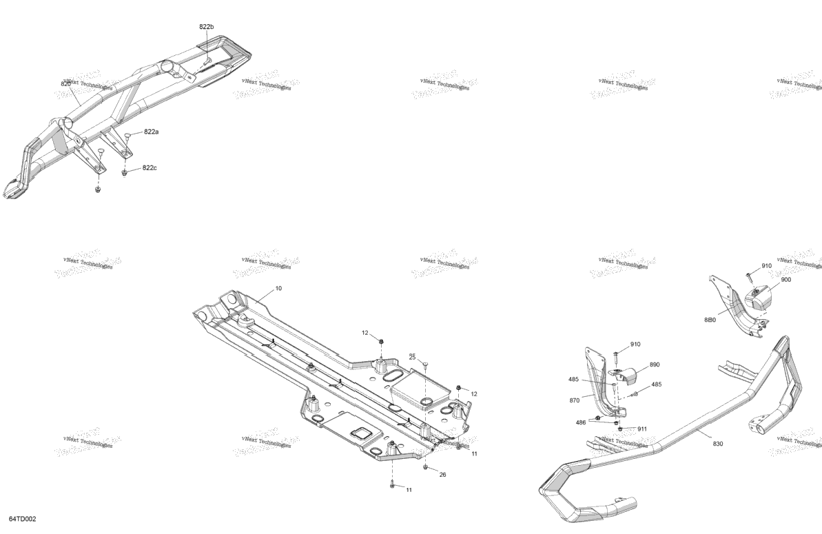 Body - Skid Plate And Bumper