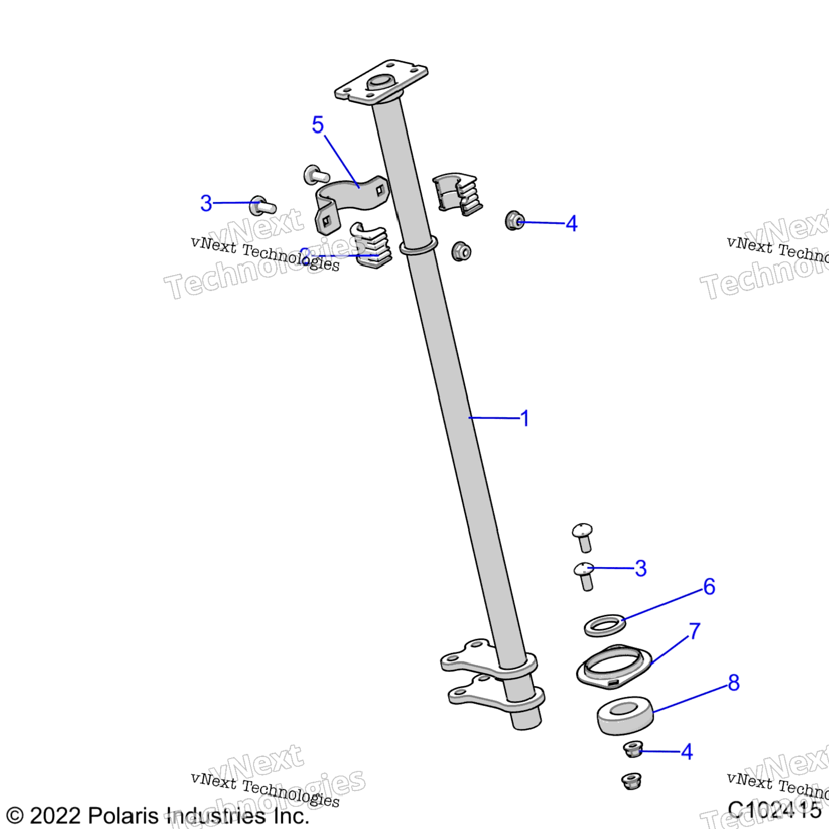 Steering Post