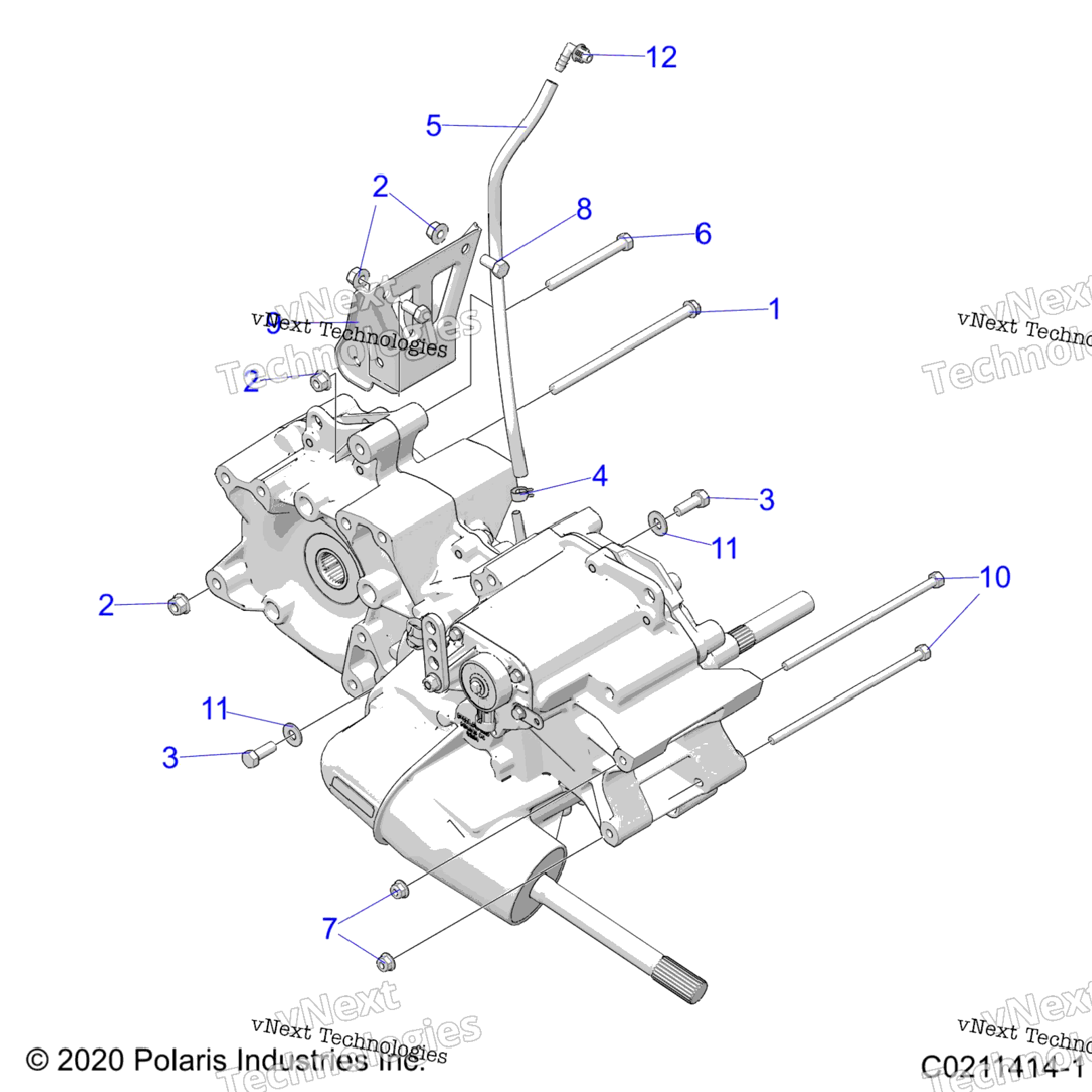 Drive Train, Main Gearcase Mounting A24see57a1A3A6A9B1B3B6B9