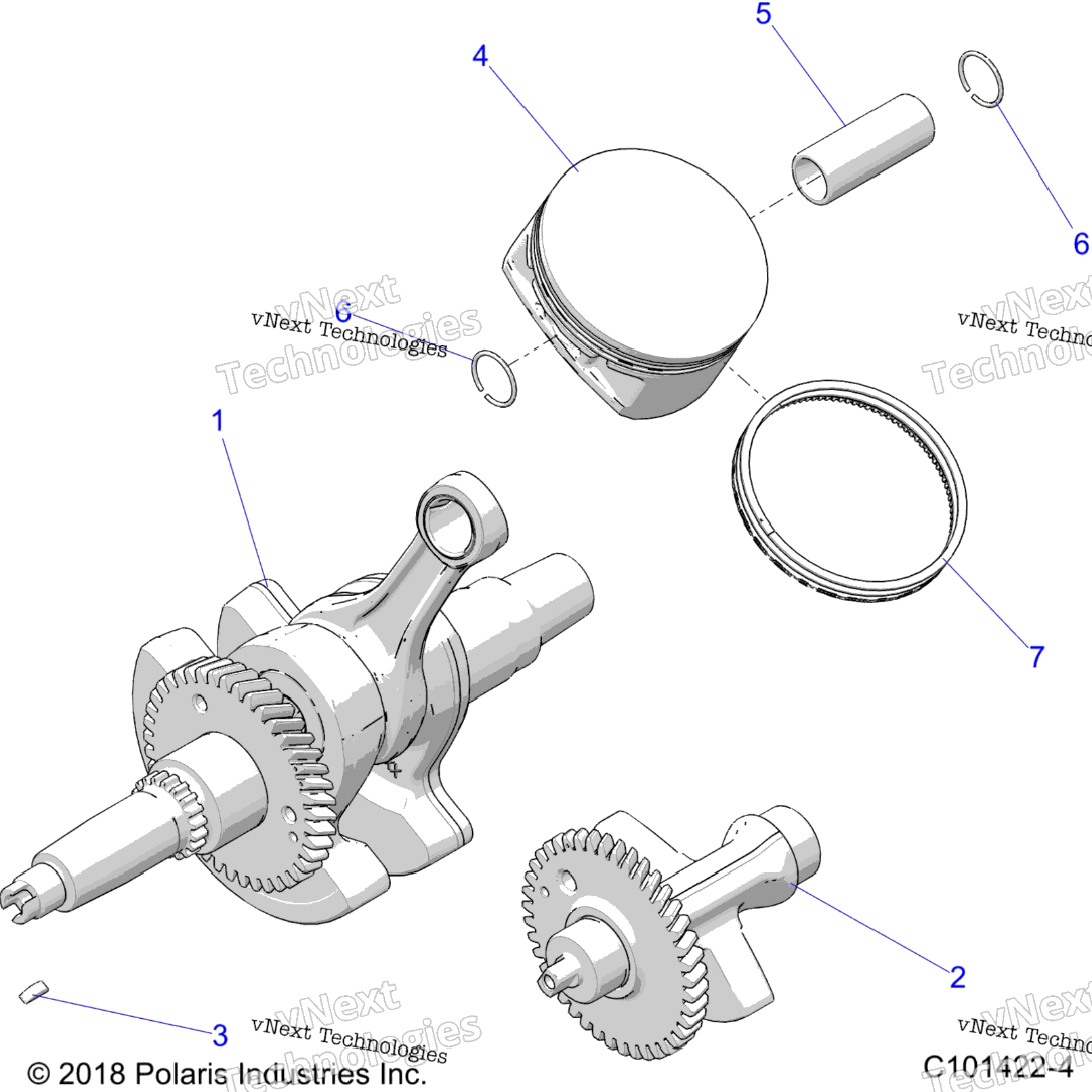 Engine, Crankshaft, Piston & Balance Shaft A24see57a1A3A6A9B1B3B6B9