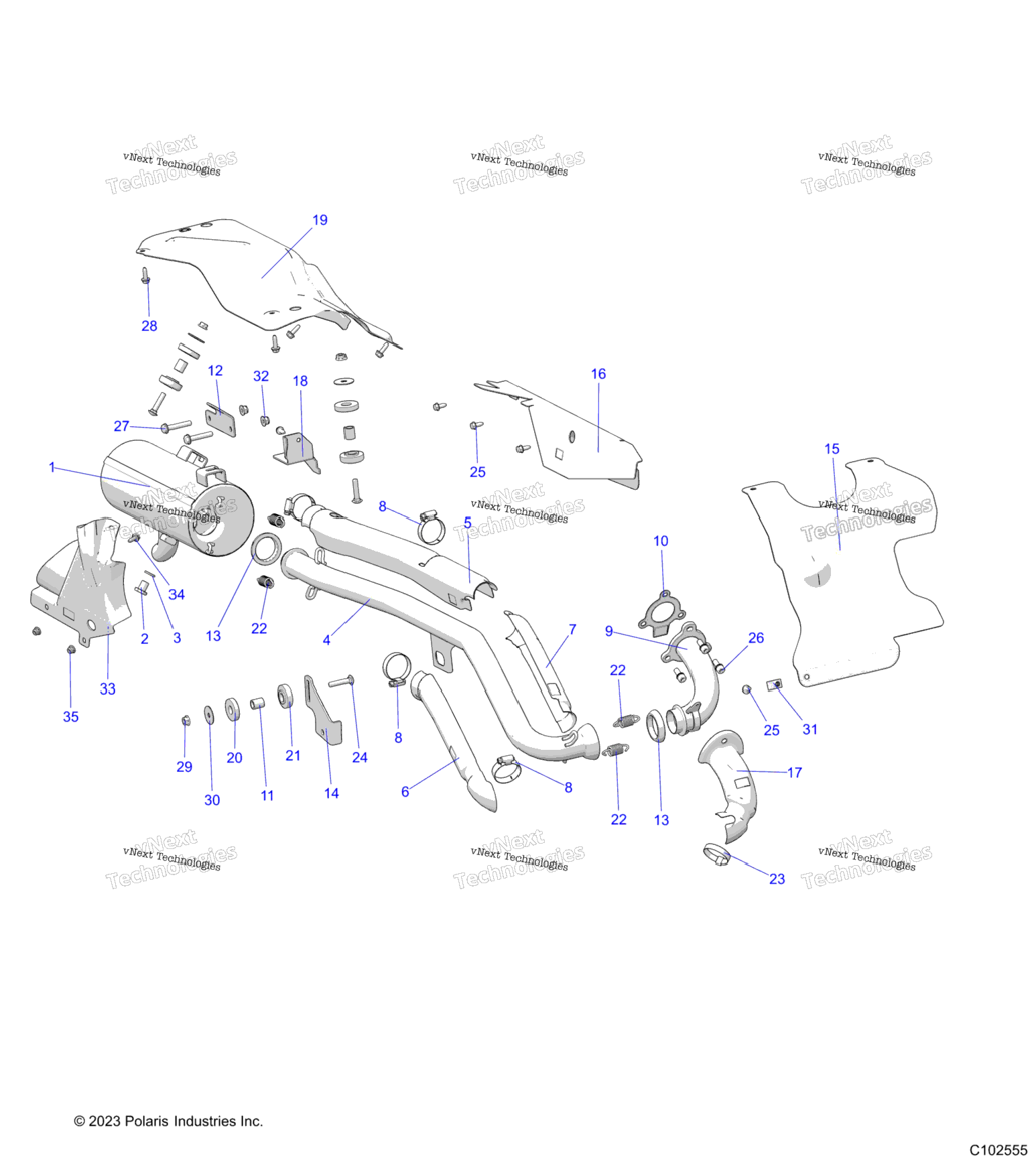 Engine, Exhaust A24see57a1A3A6A9