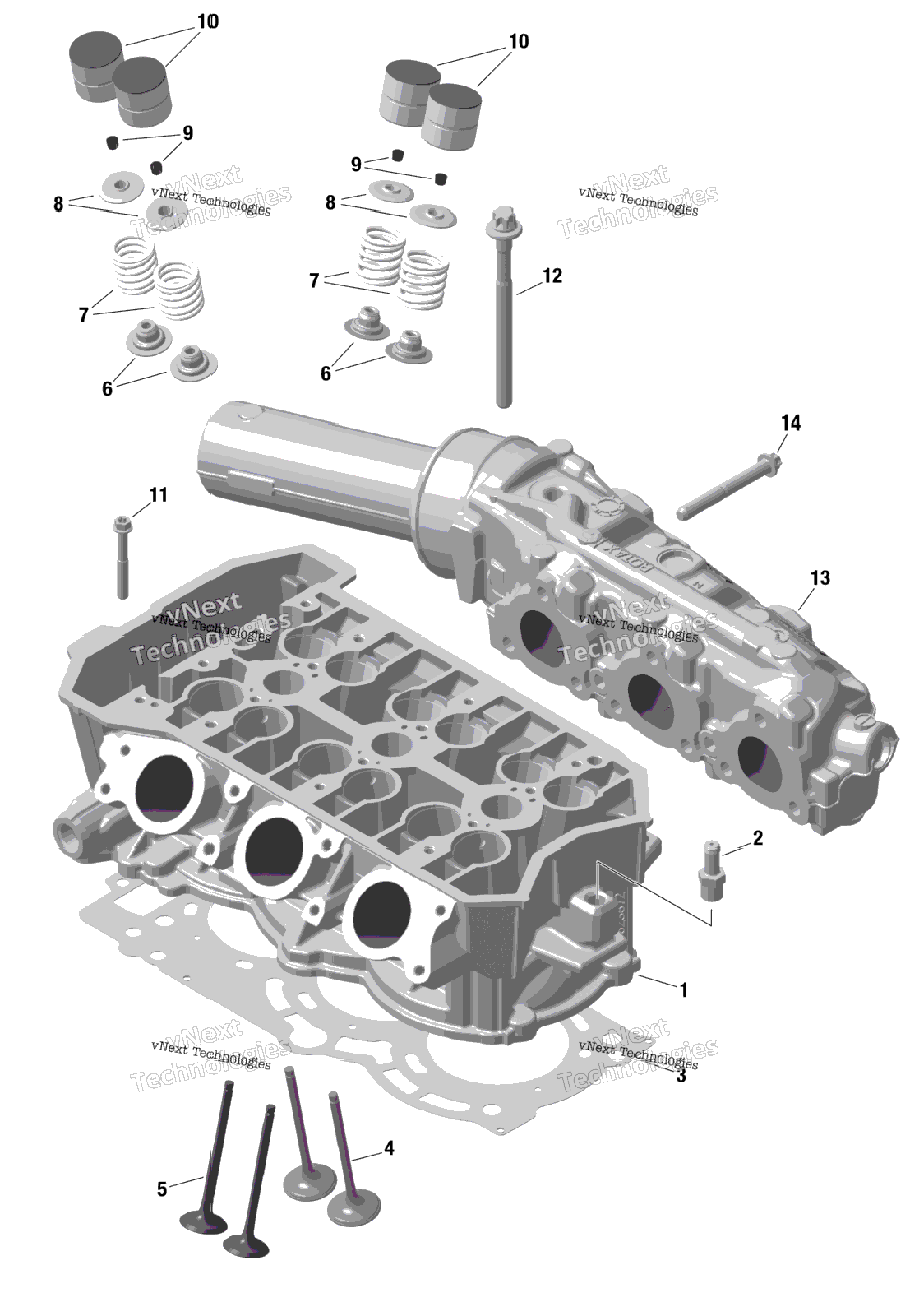 Rotax - Cylinder Head