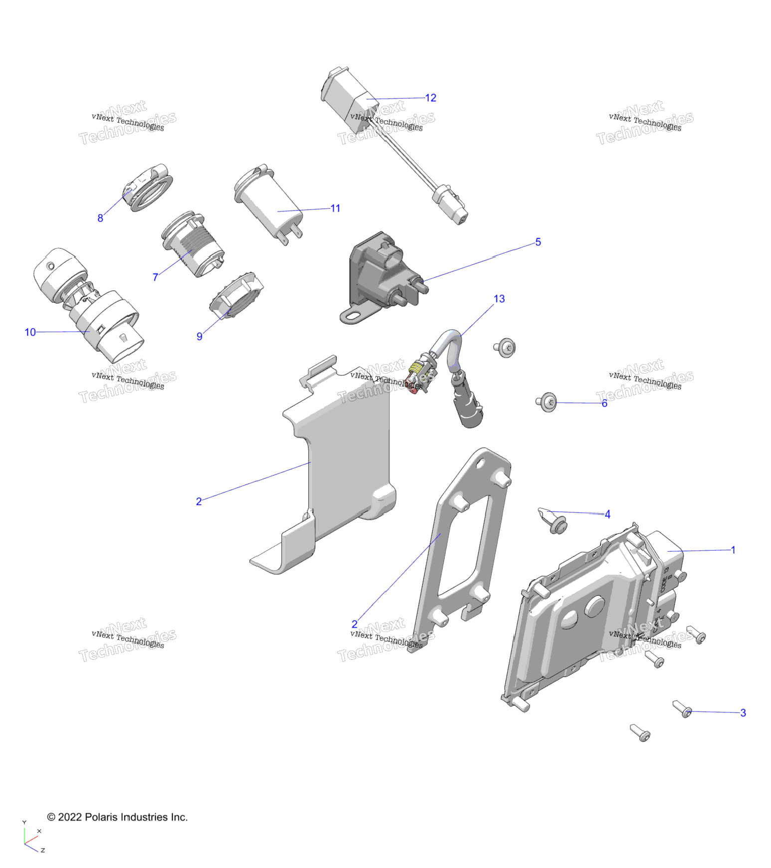 Electrical, Switches, Sensors & Ecm