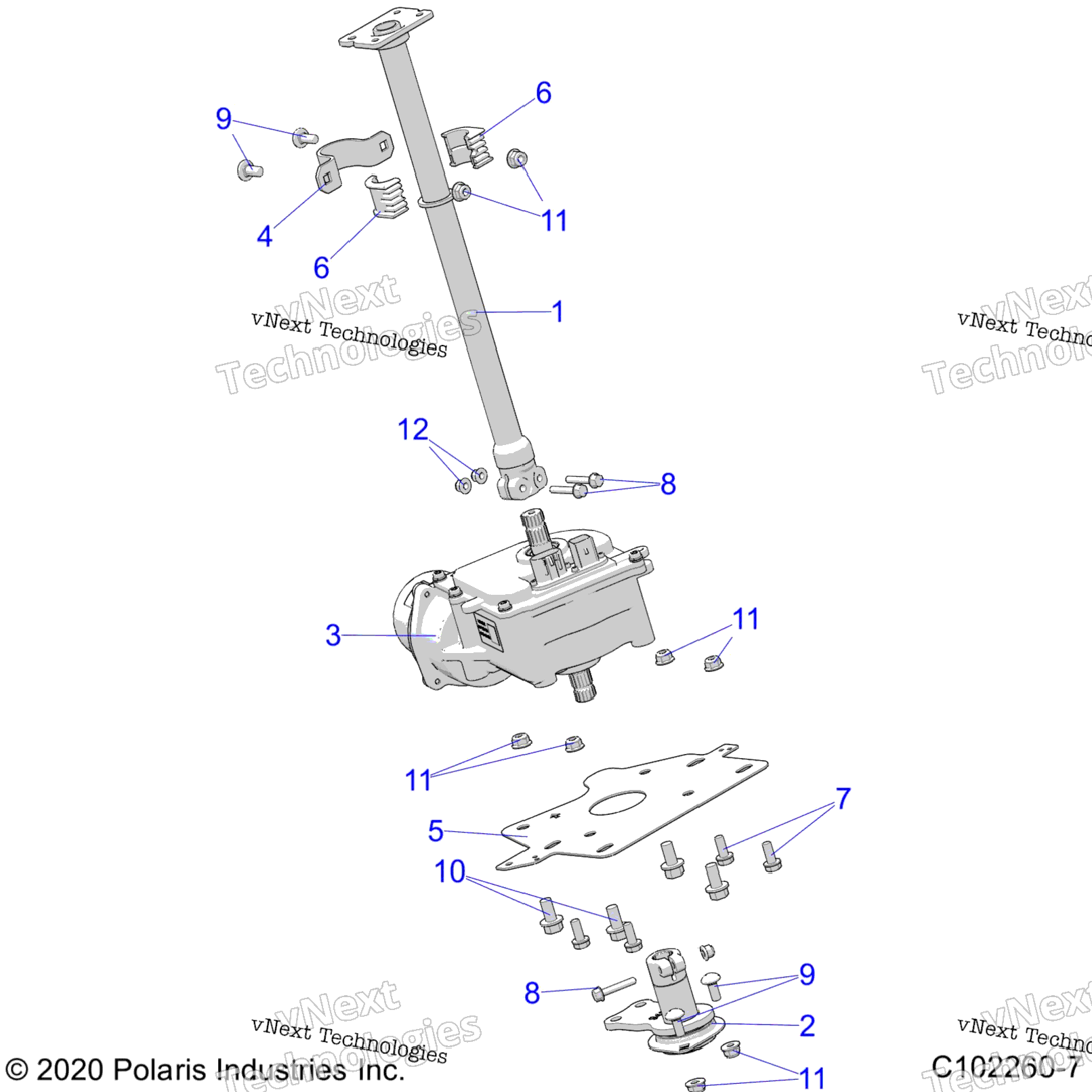 Steering Post & Eps