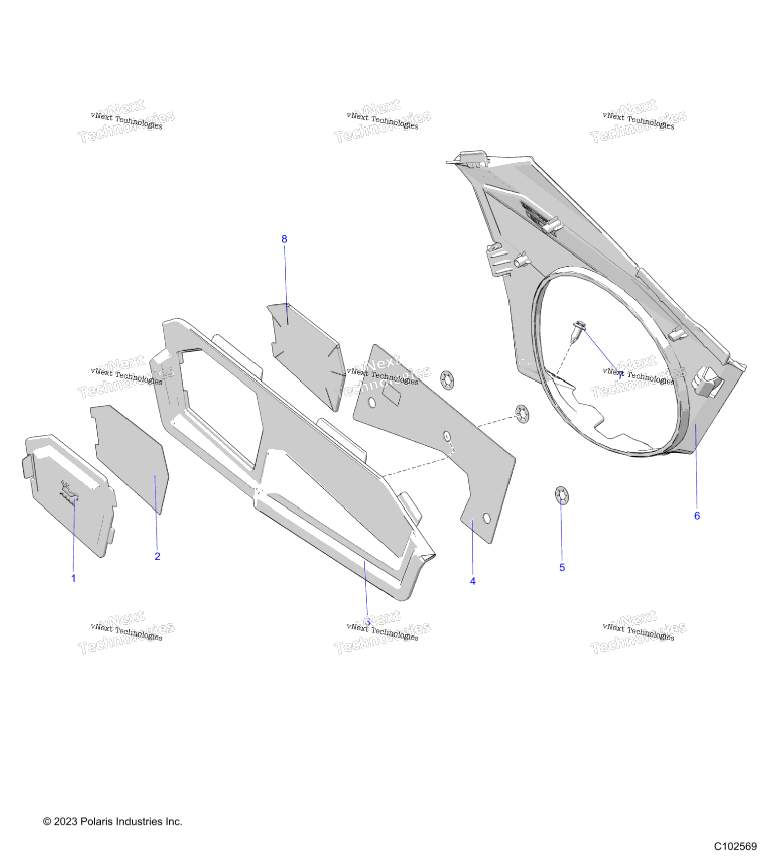 Body, Close Off Panel & Access Panel