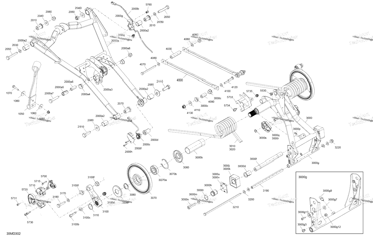 Suspension - Rear - Upper Section