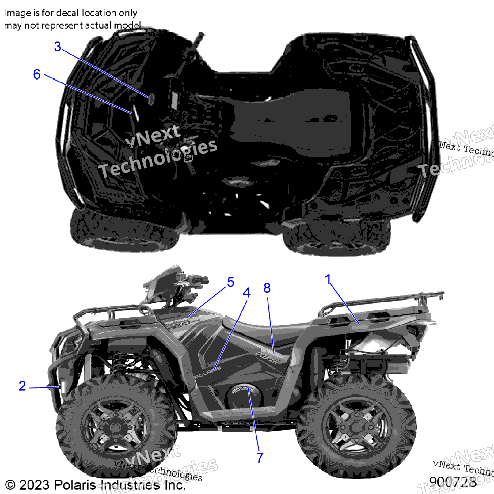 Body, Decals Graphic