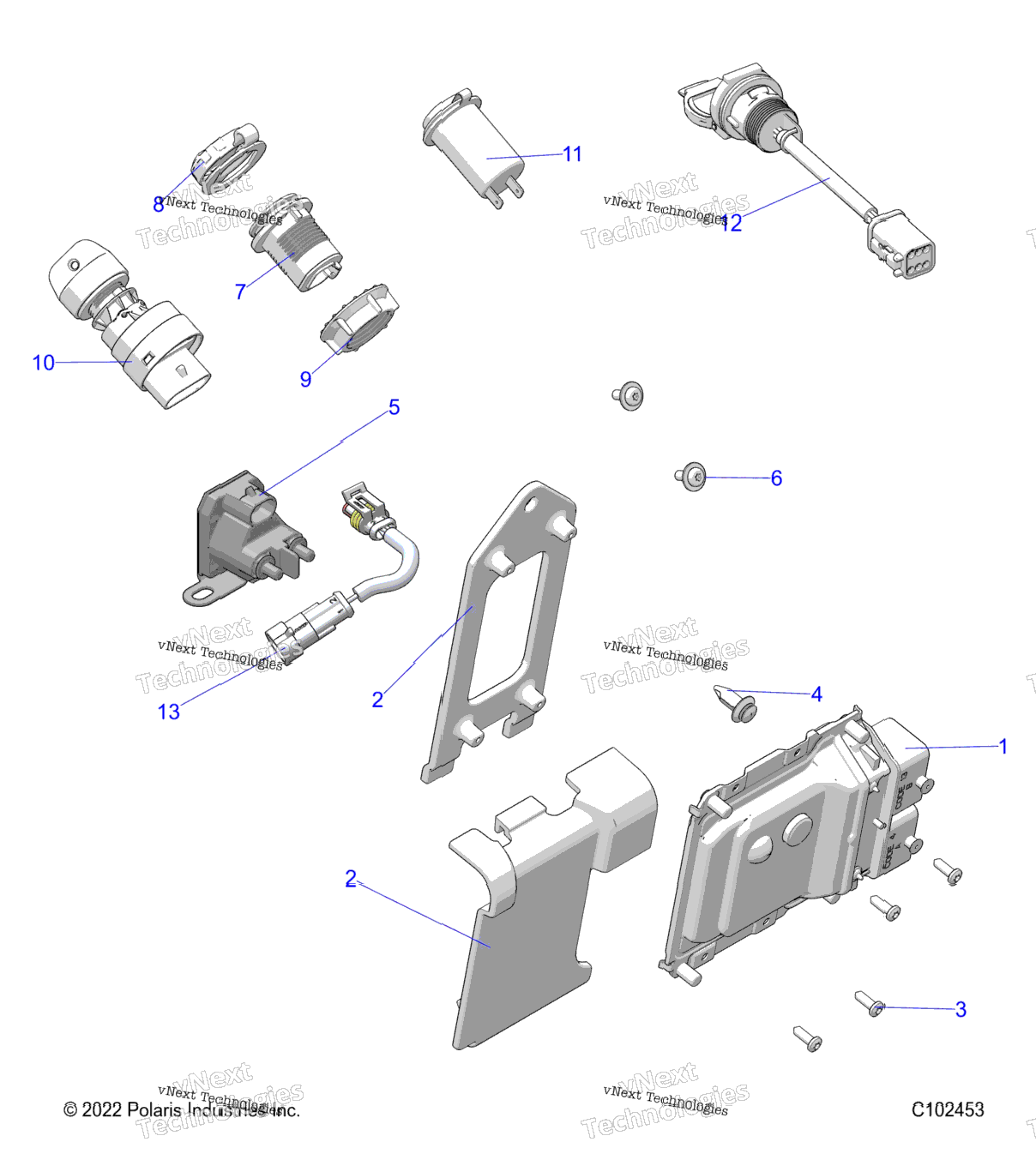 Electrical, Switches, Sensors & Ecm