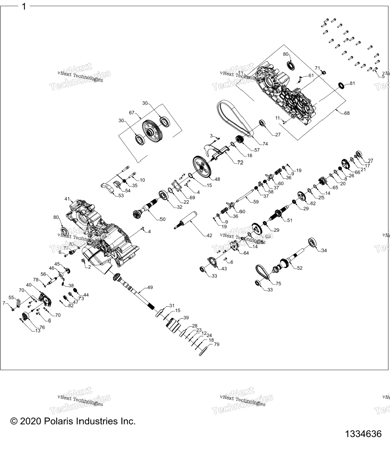 Drive Train, Main Gearcase