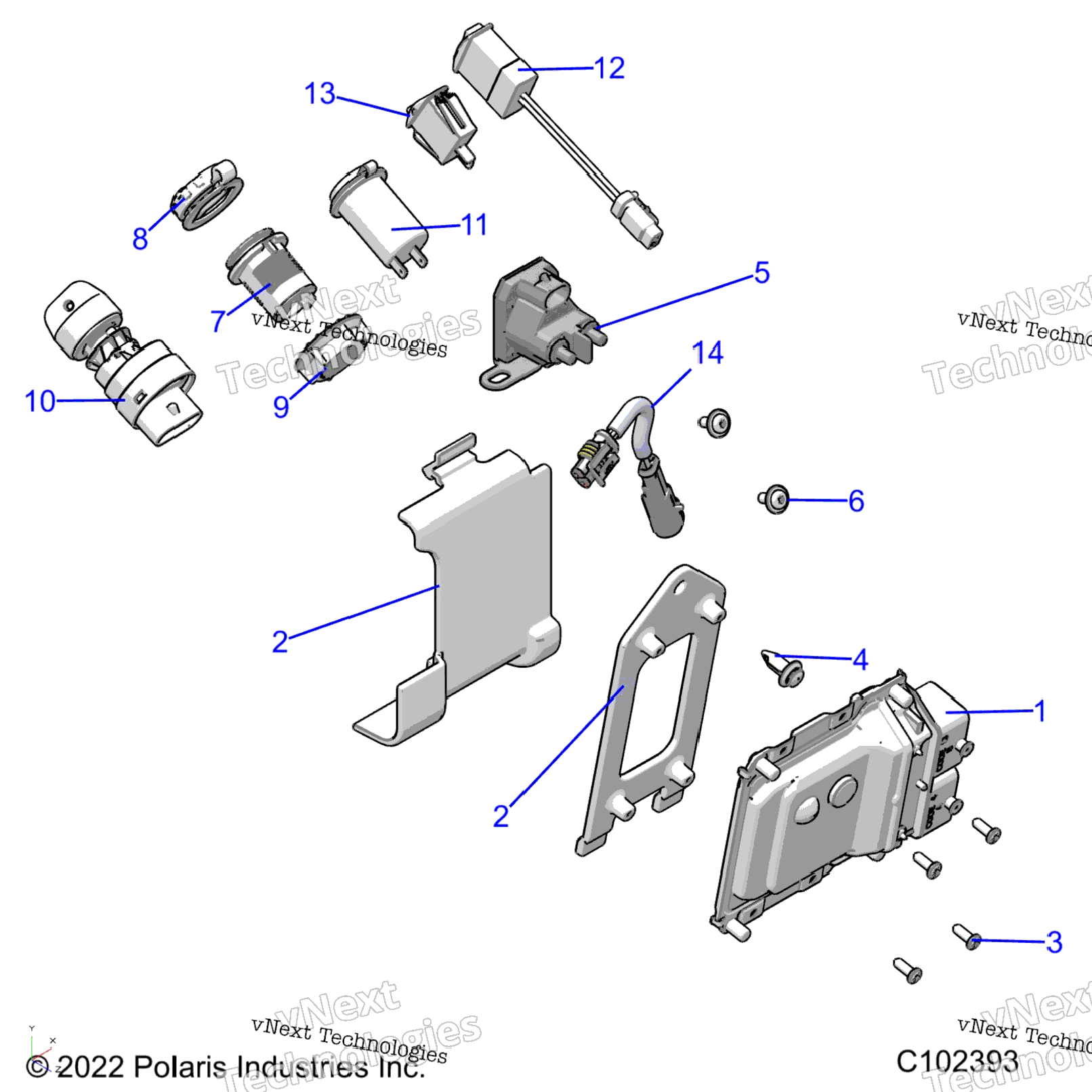 Electrical, Switches, Sensors & Ecm