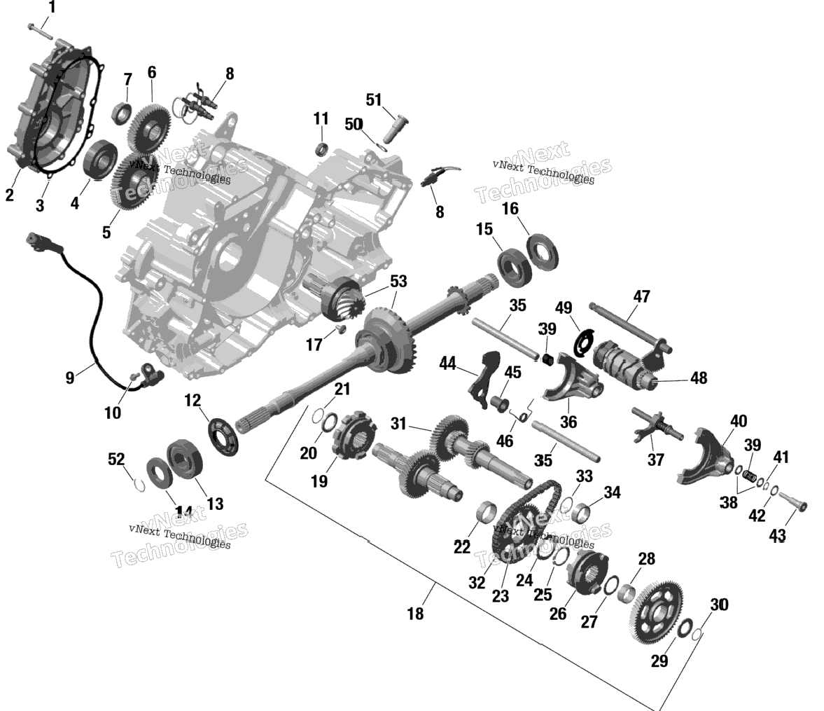 Rotax - Gearbox