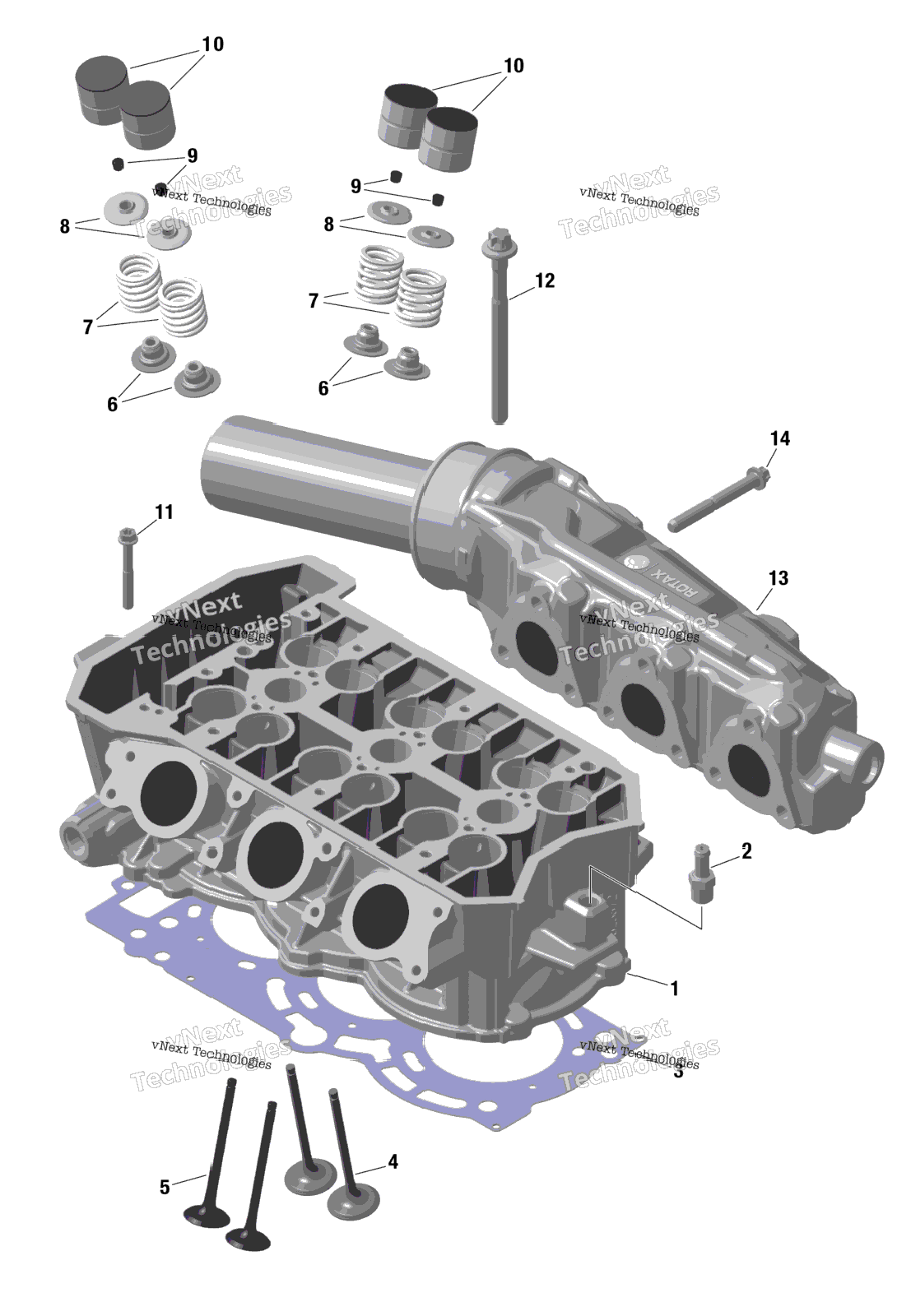 Rotax - Cylinder Head