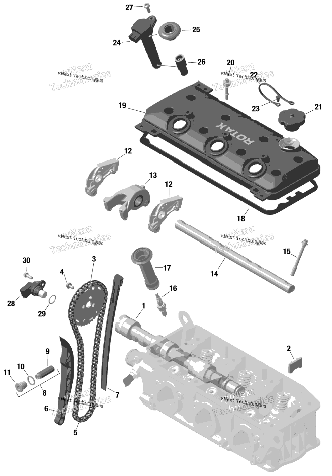 Rotax - Valve Train