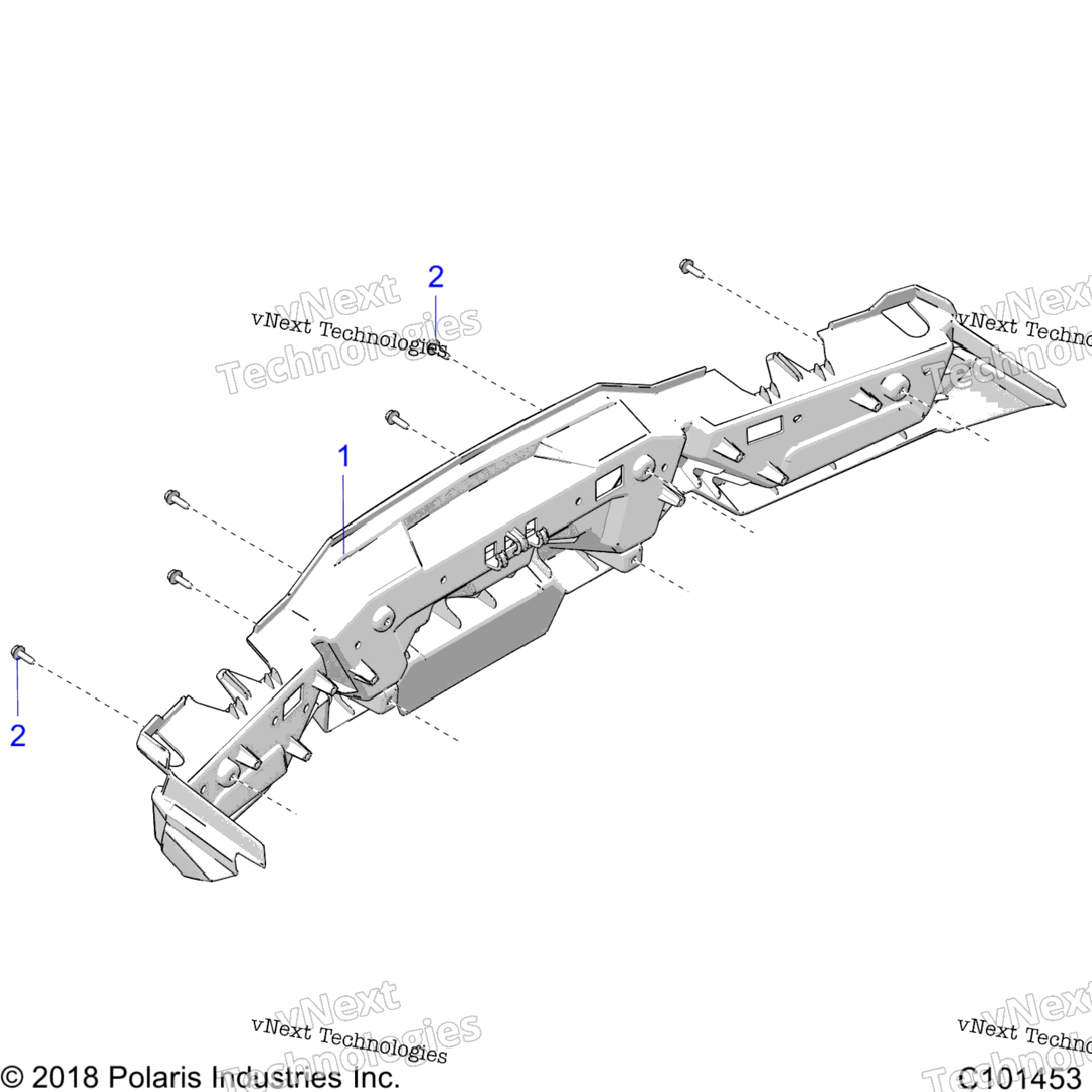 Body, Rear Bumper (C101453