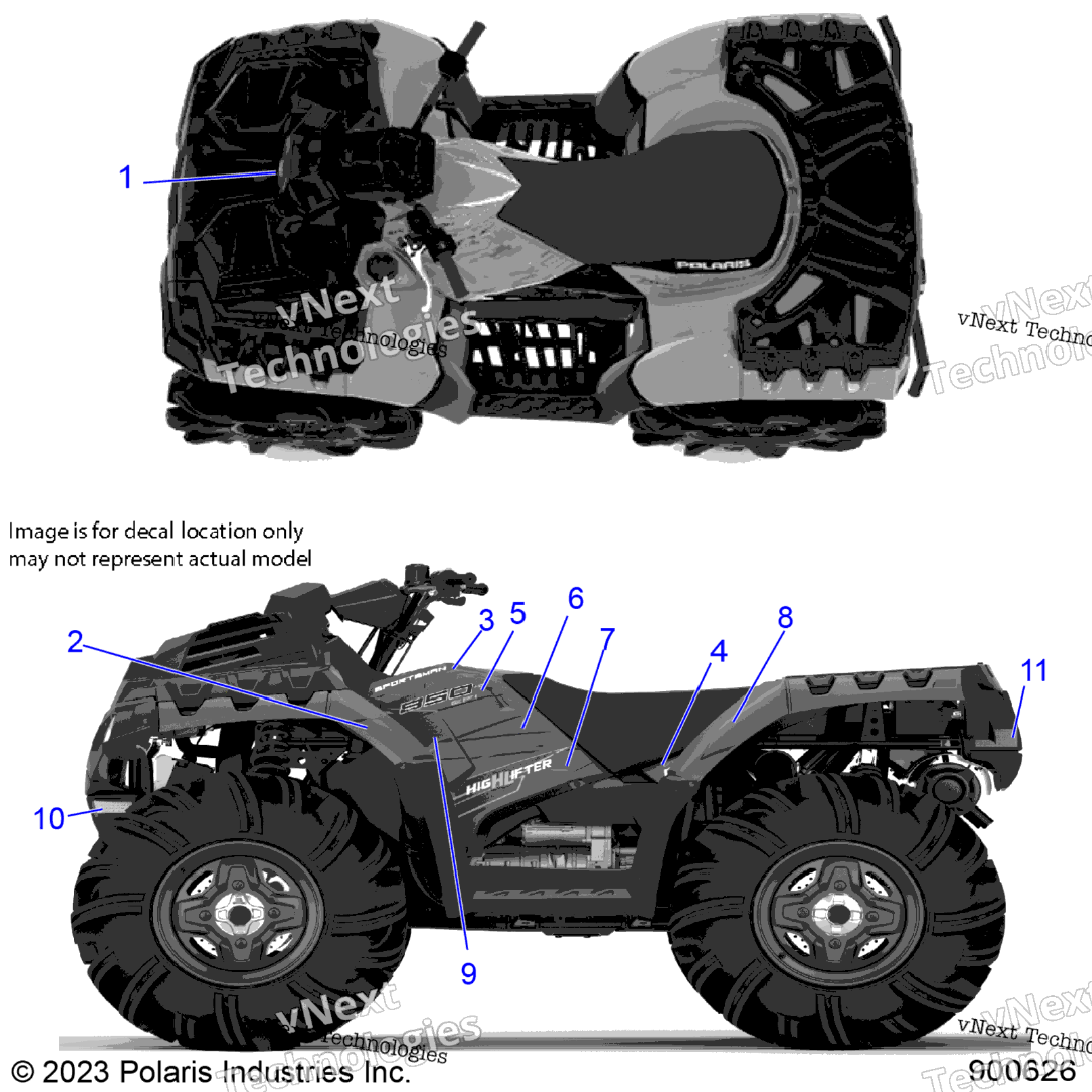 Body, Decals Graphic