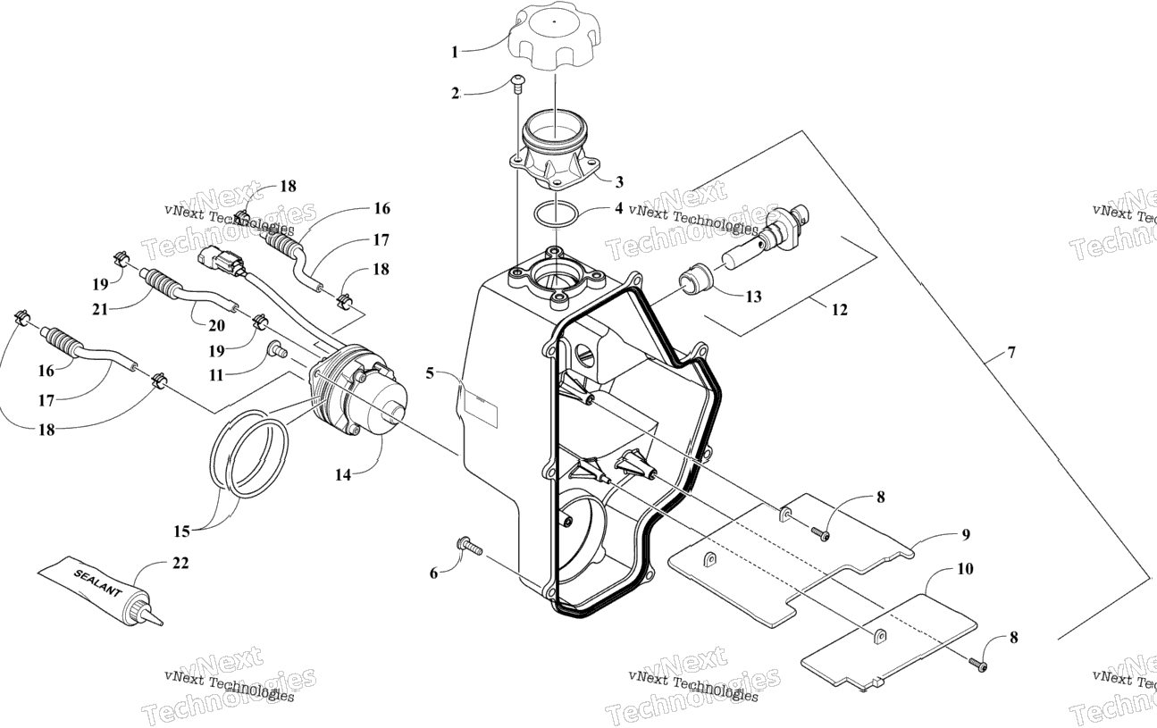 Oil Tank Assembly