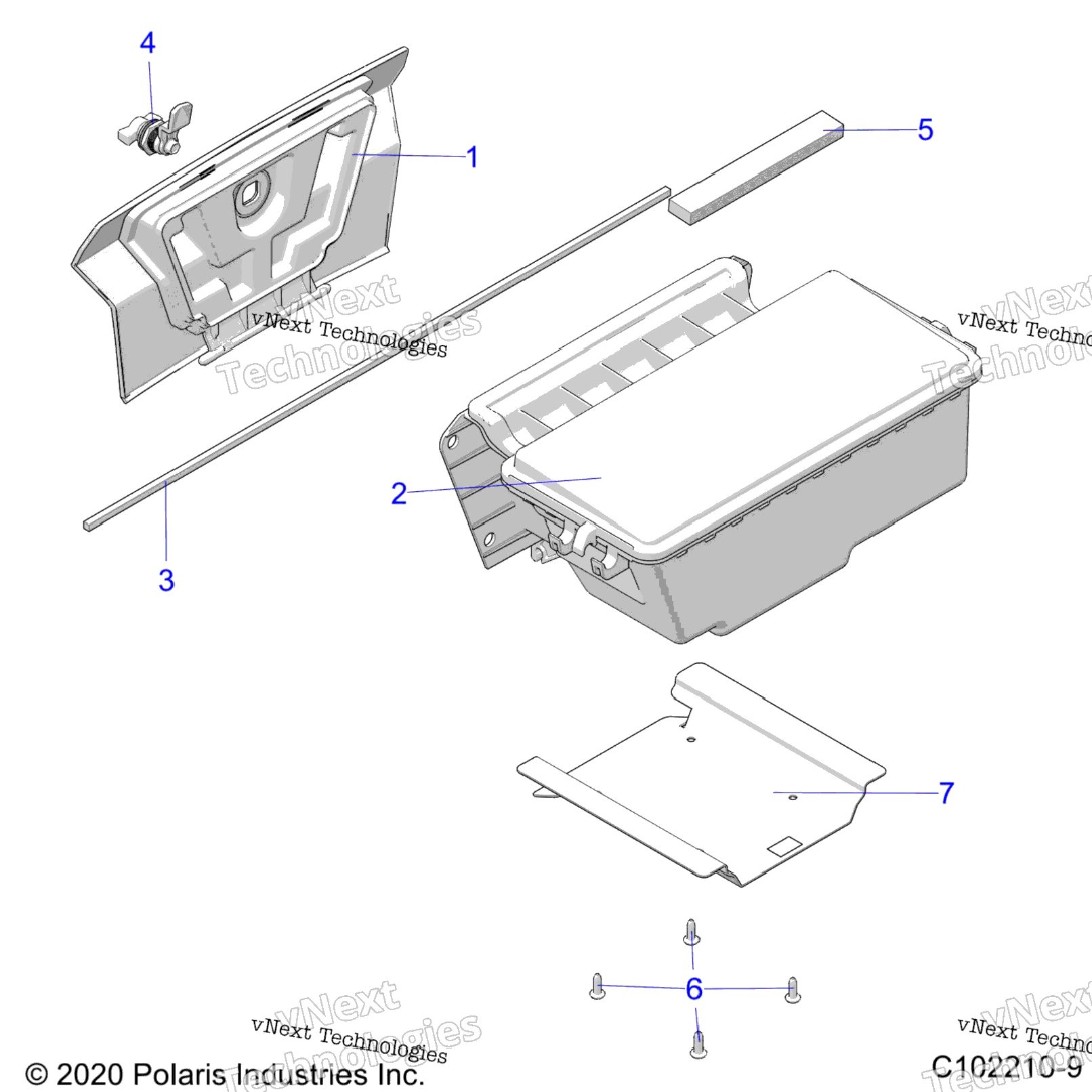 Body, Storage, Rear