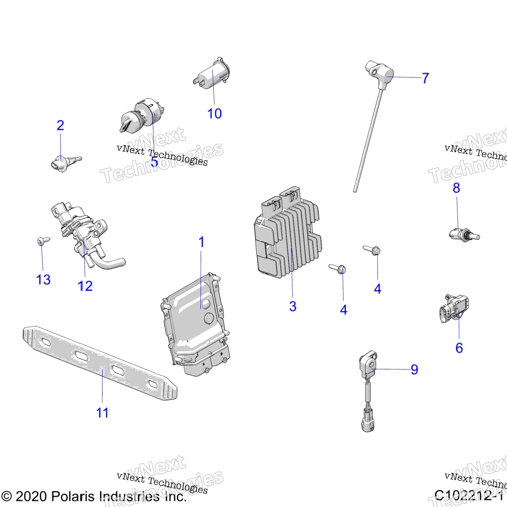 Electrical, Switches, Sensors, Ecu & Control Modules