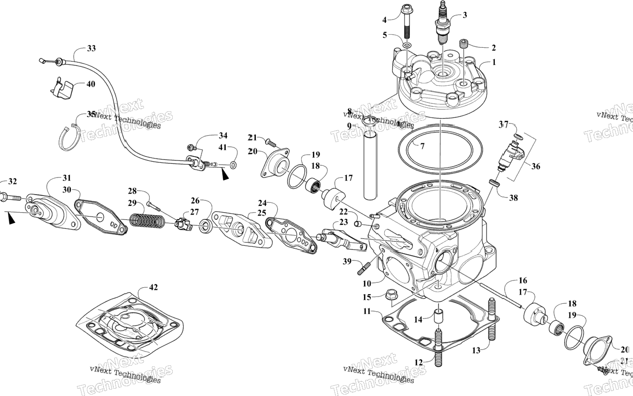 Cylinder And Head Assembly