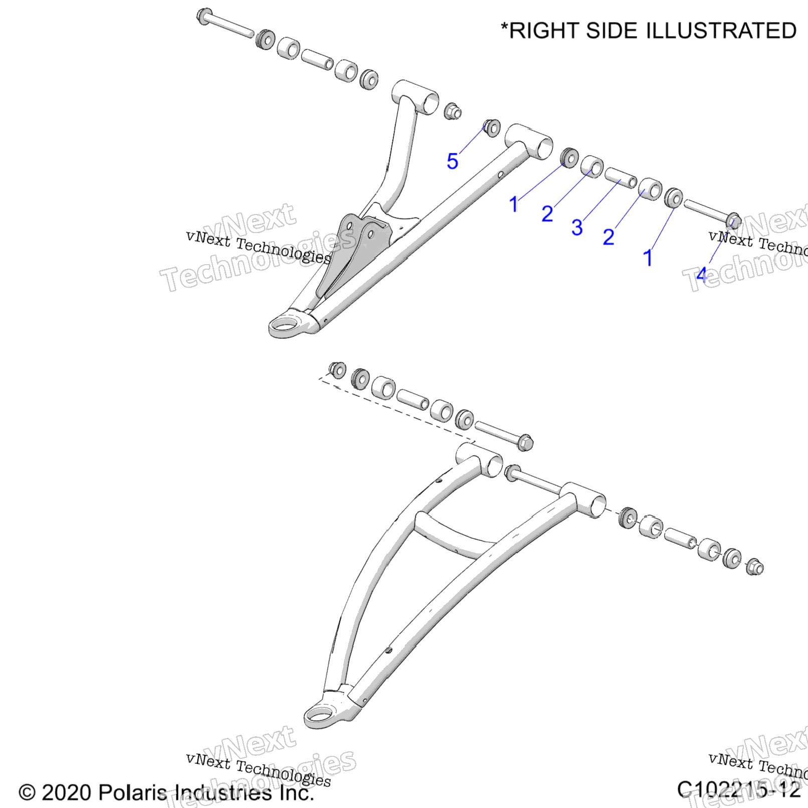 Suspension, Front Aarm, Mounting