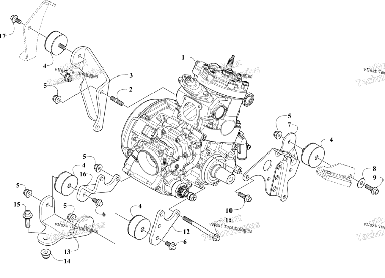 Engine And Related Parts