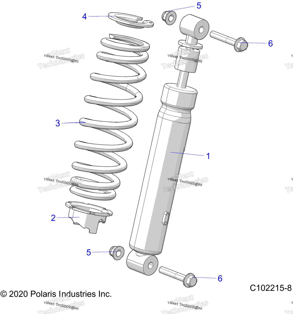 Suspension, Shock, Front