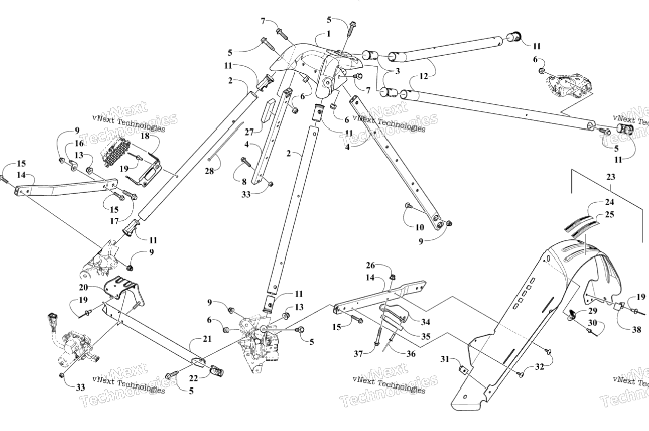 Steering Support Assembly