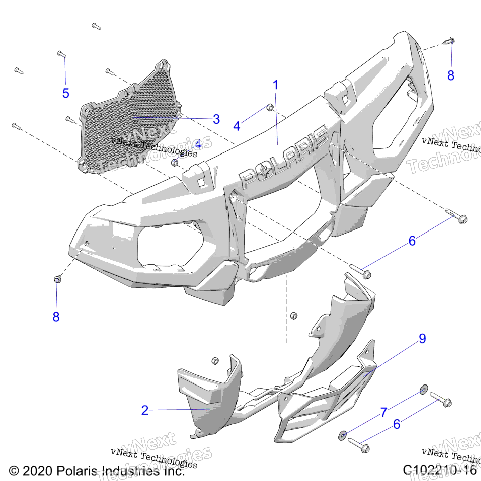 Body, Front Bumper & Mounting