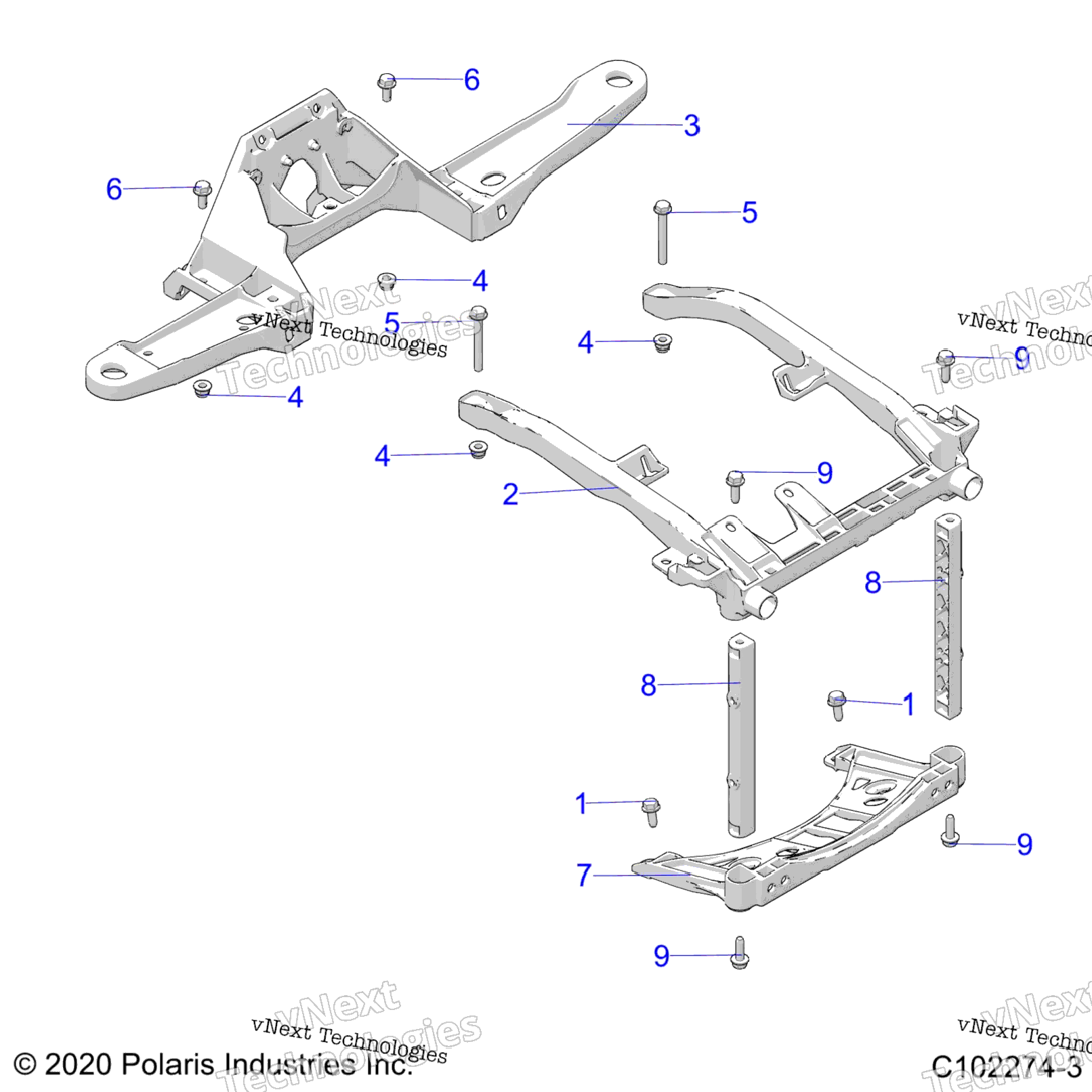 Body, Front Rack Support