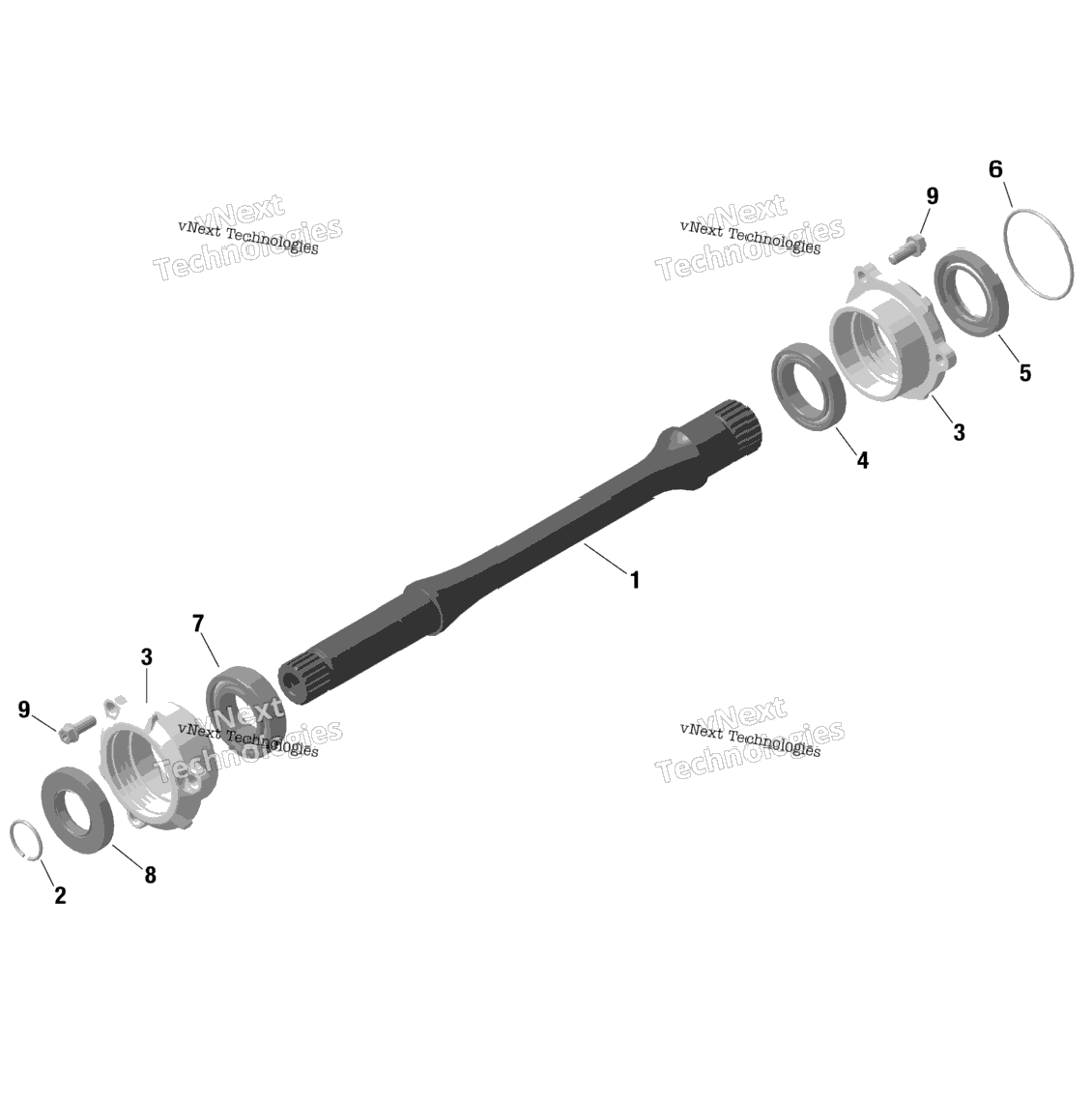 Rotax - Drive Shaft