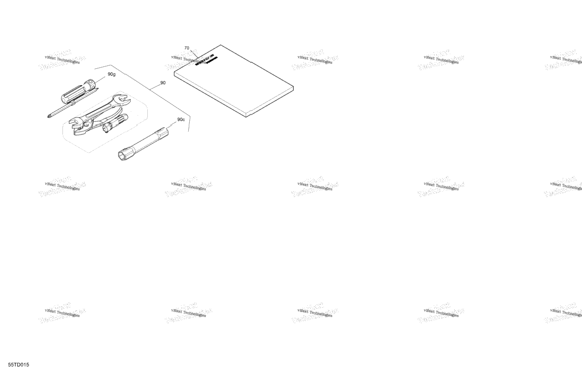 Body - Front Storage Tray