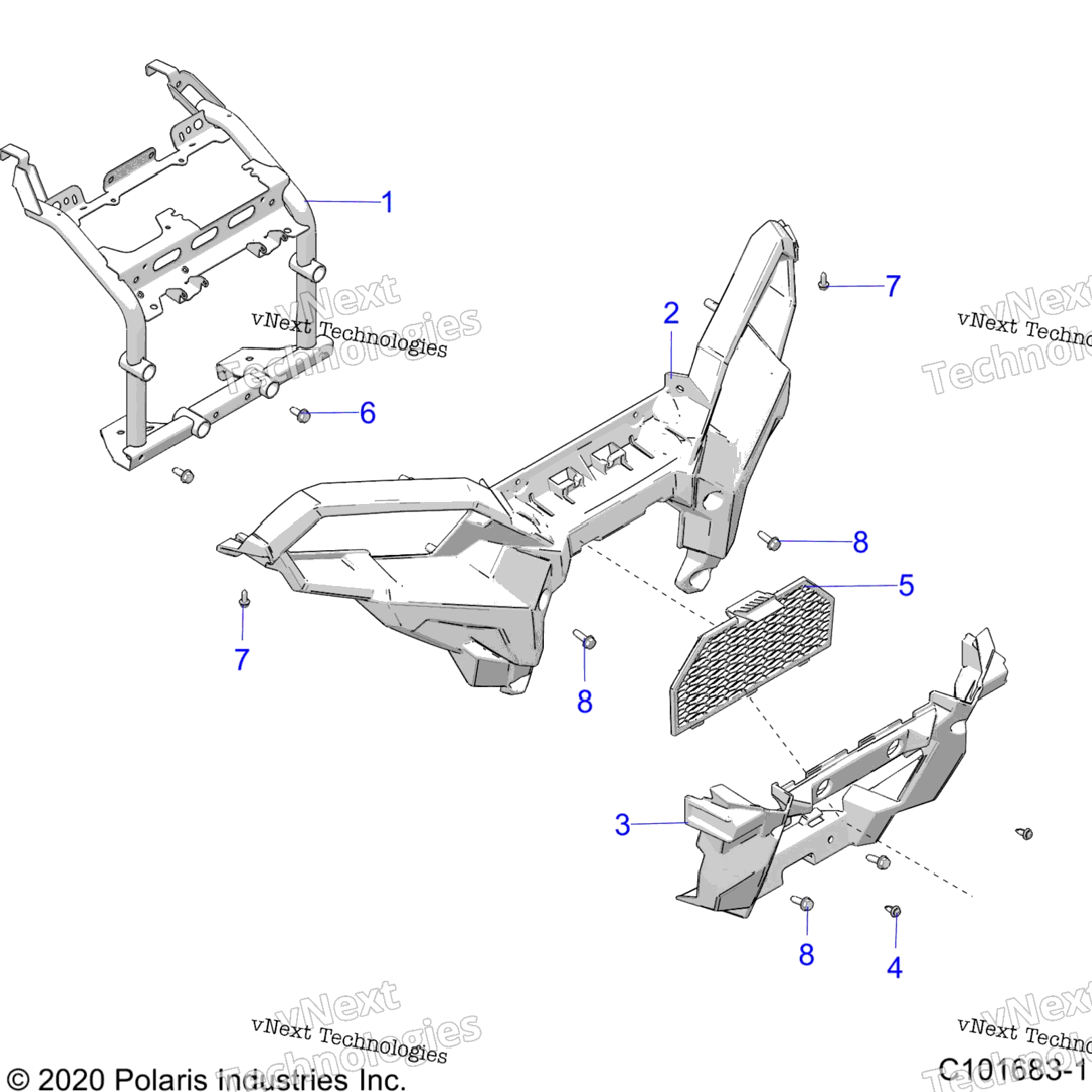 Body, Front Bumper & Mounting