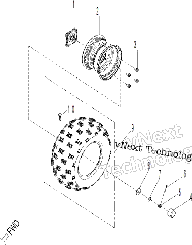 Drive - Rear Wheel 110