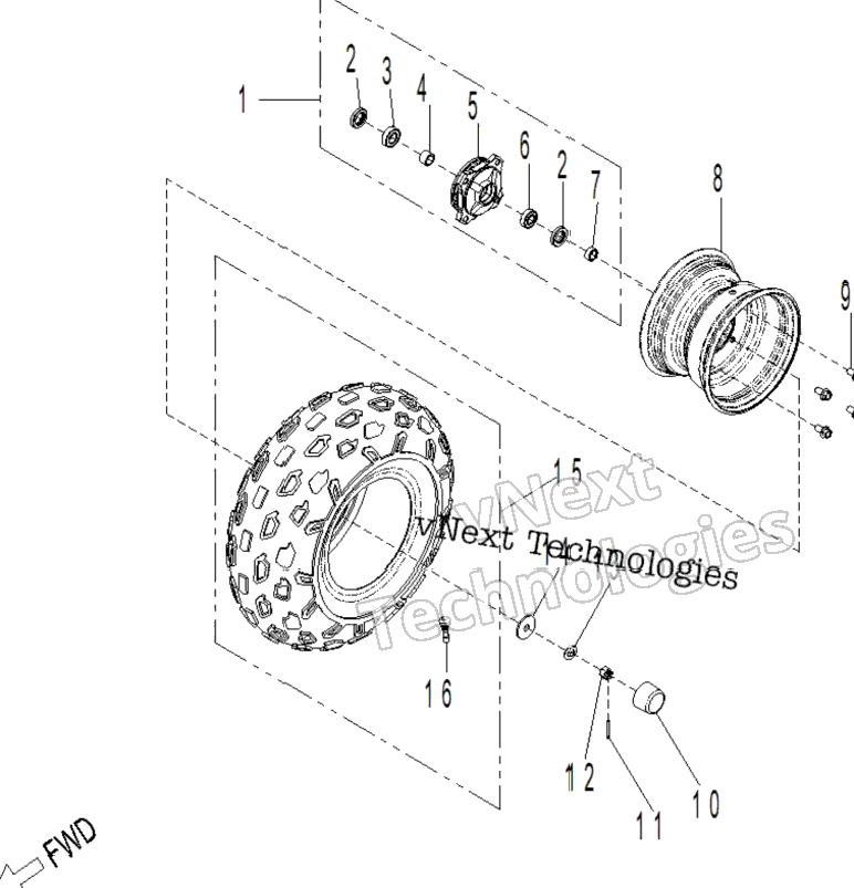 Drive - Front Wheel 110