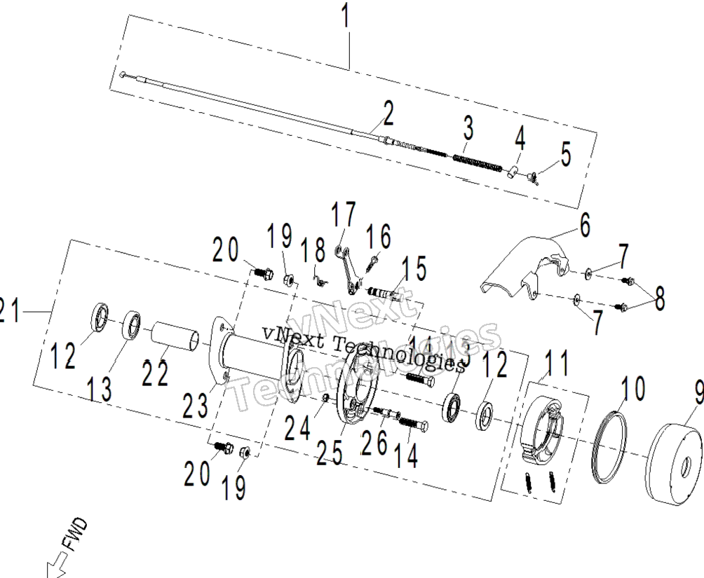 Mechanic - Rear Brake 110