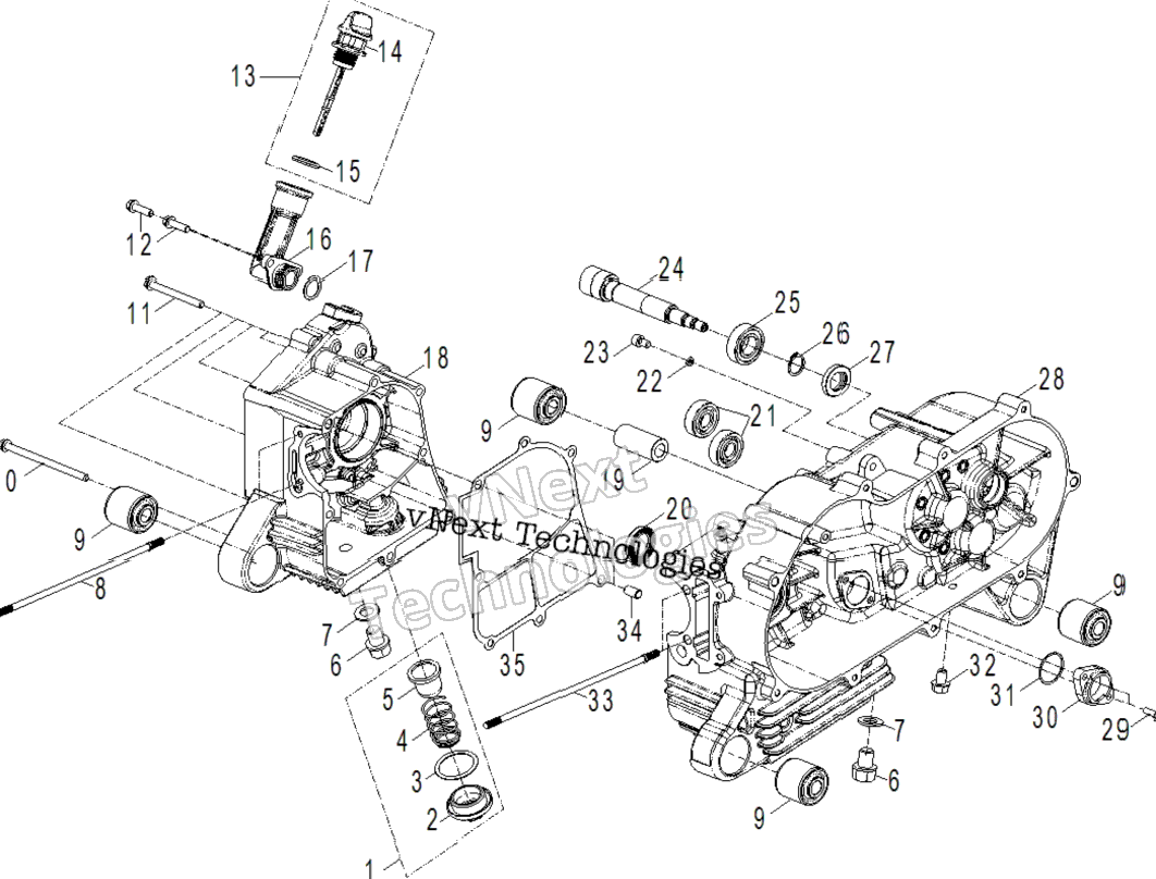 Engine - Crankcase