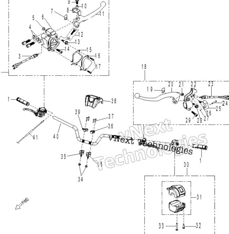 Mechanic - Handlebar Xxc