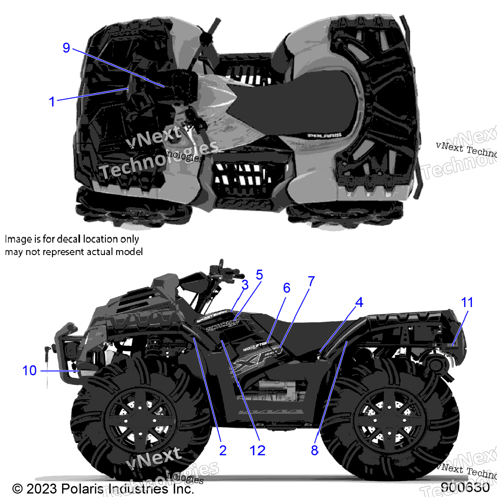 Body, Decals Graphic