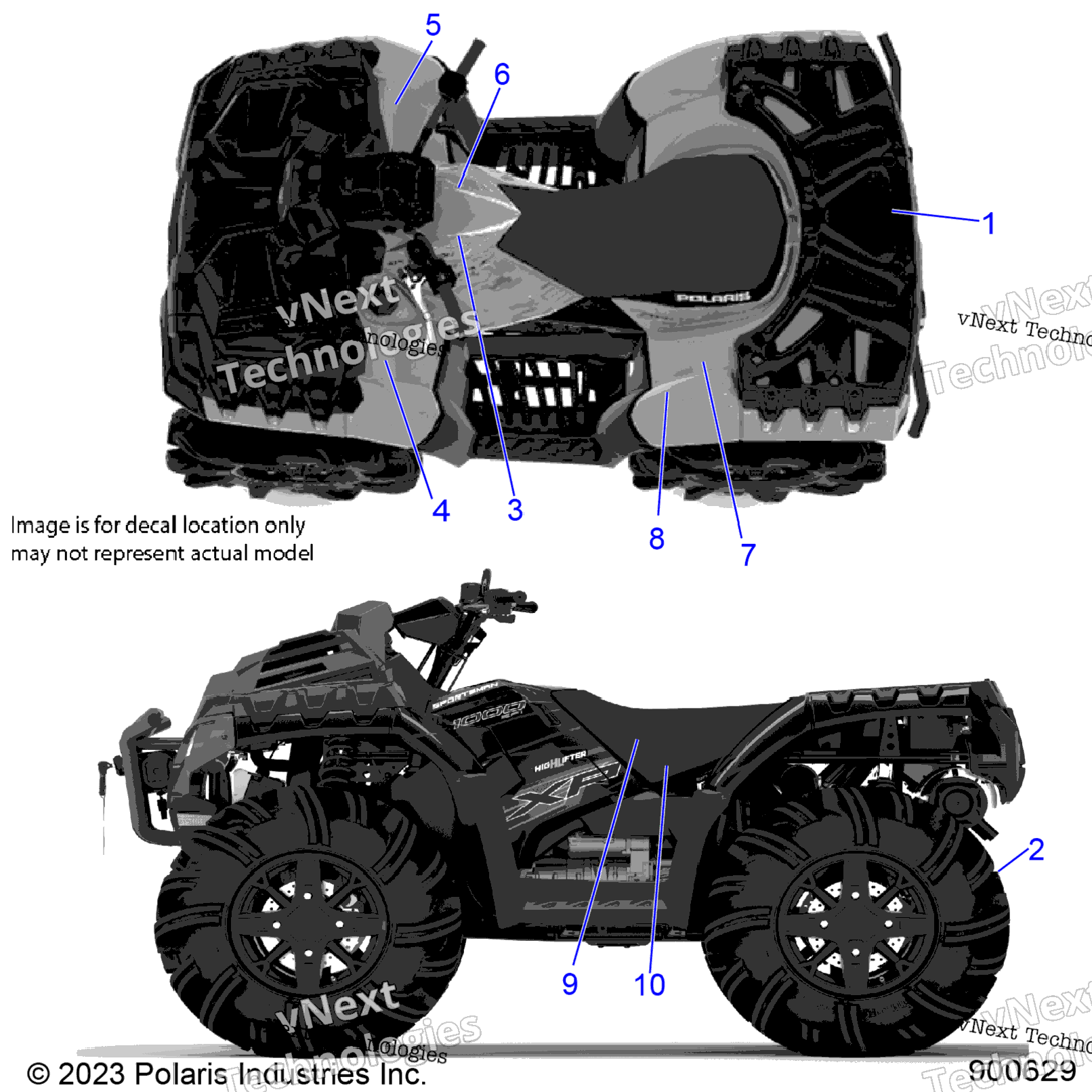 Body, Decals Standard