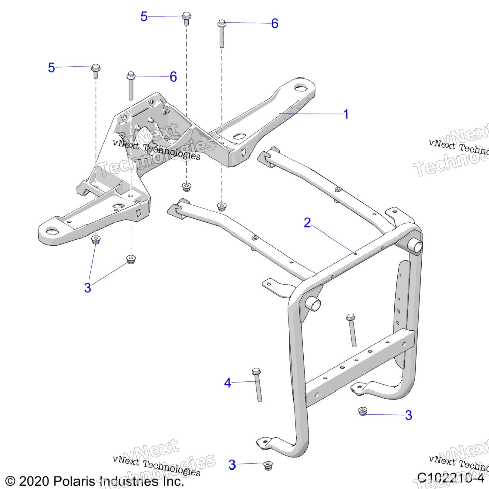 Body, Front Bumper Support