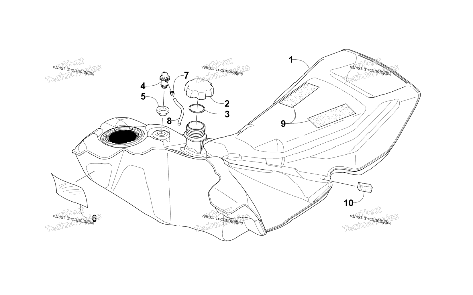 Gas Tank Assembly