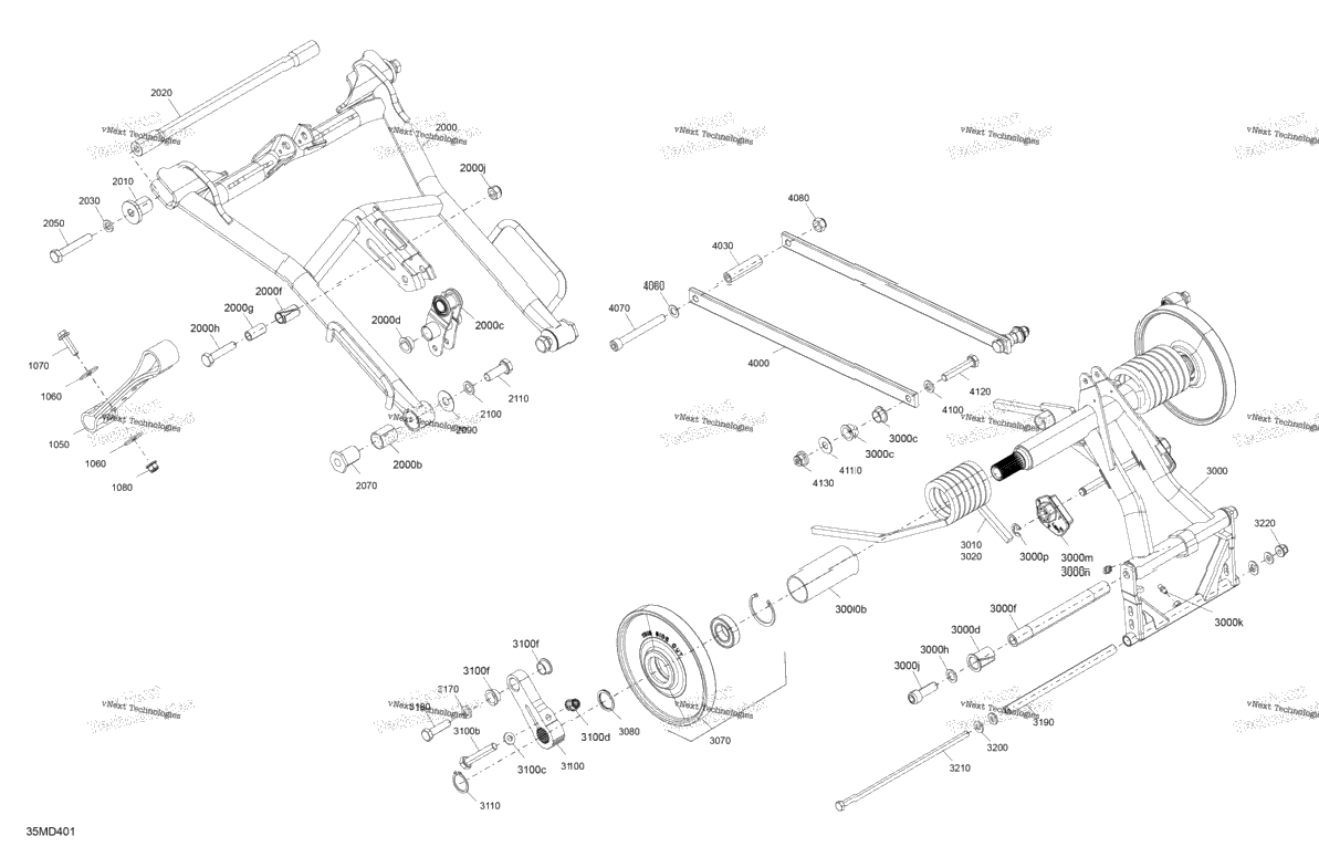 Suspension - Rear - Upper Section